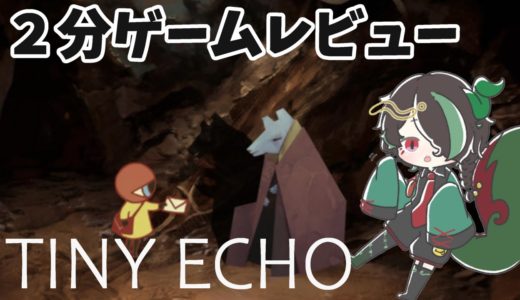 【2分ゲームレビュー】Tiny Echo【楽喰 翠】