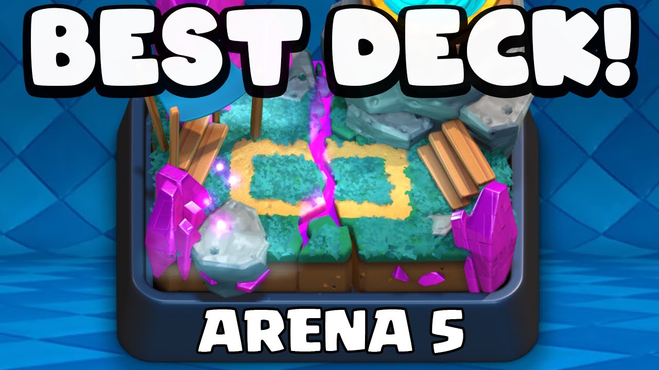 Best Arena 5 Deck in Clash Royale ゲームニュース Potali.JP