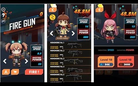 【新作】ファイアガン（Fire Gun）　面白い携帯スマホゲームアプリ
