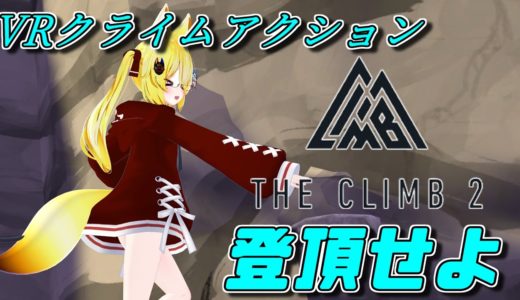 【VRゲームレビュー】ピョンピョン飛ぶクライミング【The Climb 2】