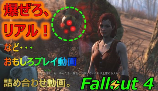 【Fallout 4】バズった動画, バグ, おふざけ、プレイ動画まとめ【フォールアウト４】