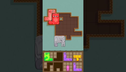 Puzzle Cats - Gameplay Walkthrough (iOS & Android) #shorts #games #funny