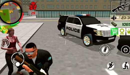 Police vs Zombie - Action games - カーゲームシミュレーター-最高のモバイルゲーム-Androidゲームプレイ