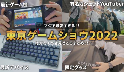 【行く前に見て！！】東京ゲームショウ2022の見どころと最新ゲーム機を紹介！！【TGS 2022】