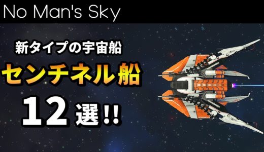 個性的な見た目が多すぎる！？センチネル船を12機紹介！【No Man's Sky/ノーマンズスカイ】