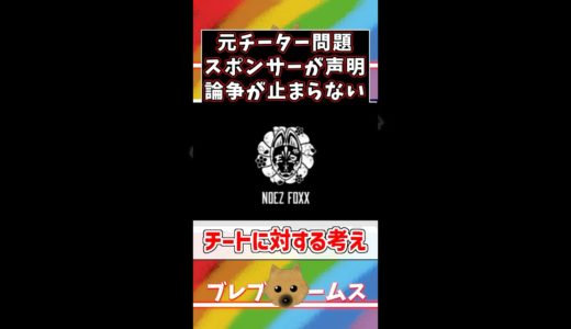 元チーター問題ｗスポンサーが声明を発表！ゲーム不正に対する意見の違い【VALORANT/NOEZ FOXX/沖縄にいくために】#shorts