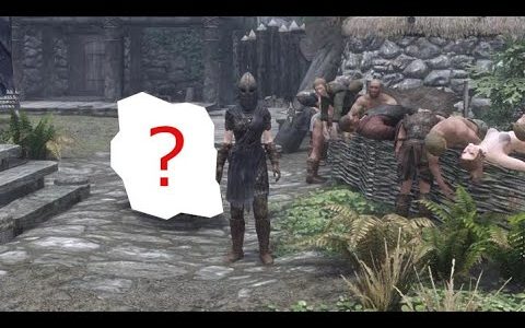 全く罪に問われず無抵抗の人々を殺せる方法【Skyrim】