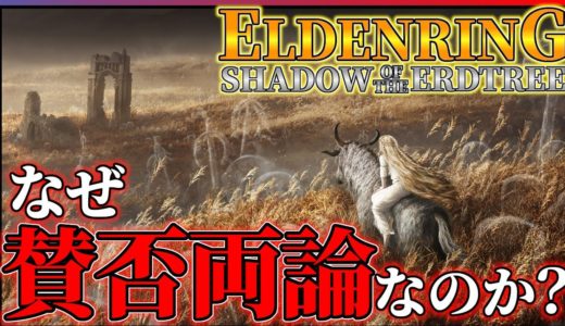 【完全クリア感想】エルデンリングDLCがめっちゃ面白いけど賛否両論なのも分かる…!!【ELDENRING Shadow of the Erdtree】