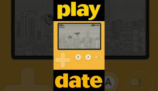 【 #Shorts 】レトロゲームな最新ゲーム機 Playdate(プレイデート) 黒帯 実況プレイ