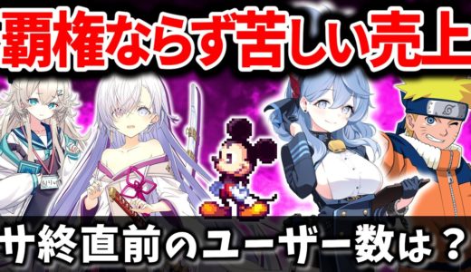 ブルアカ×アークナイツ×FGO×にゃんこ大戦争な新作が超高評価も売れてない… 新作売上・ユーザー数・サービス終了まとめ 2024年10月編【ソシャゲ】【サービス終了】【リバリバ】【ディズニーRPG】