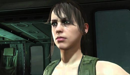 【MGSV:TPP】回収したてのクワイエットとまだ仔犬だったDD ※ムービー有