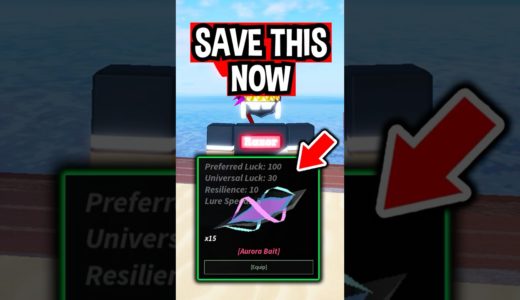 MOST IMPORTANT BAIT For NEW UPDATE in Roblox Fisch..