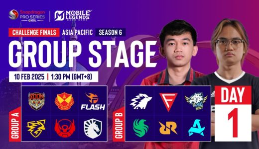 🔴 [EN] AP Mobile Legends: Bang Bang | Snapdragon Mobile Challenge Finals Group Stage | S6 | Day 1