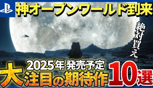 【神オープンワールド】2025年発売の最新作10選！【PS5】