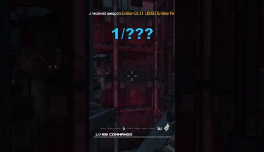 Borderlands 1 - My Rarest Drop Ever