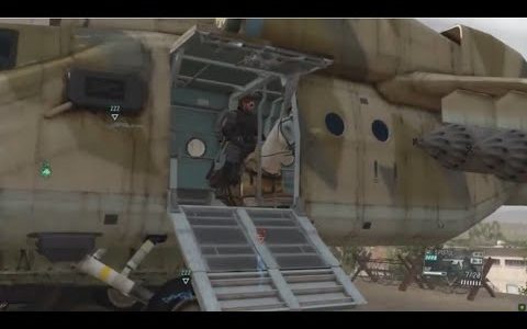 【MGS5 TPP】敵のヘリの着陸地点にトラックと馬とスネークを置いてみた 灼熱の空港 METAL GEAR SOLID V: THE PHANTOM PAIN【メタルギアソリッド5】【MGSV】