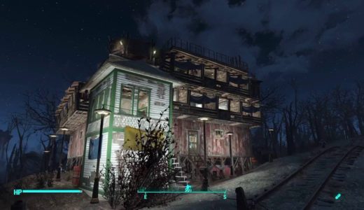 黒猫のFallout4  ★拠点紹介★［オバーランド駅］