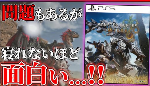 【クリア感想】モンハンワイルズが不満点もあるが面白すぎて寝れない...【モンスターハンターワイルズ】