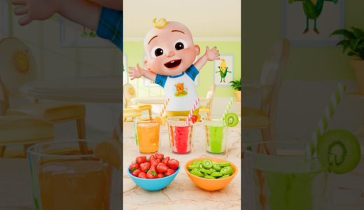 Let’s Make Colorful Orange Juice! 🍊🧃 #cocomelon  #shorts