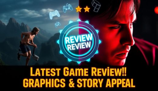 「最新ゲームレビュー！グラフィックとストーリーの魅力」 -