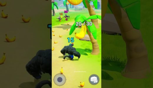 Age of Apes の広告レビュー：新次元の終末アクション🍌🐵 #ゲーム #ゲーミング #面白い