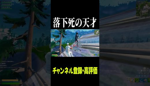 【爆笑】完璧な“落下死”がこれwww【フォートナイト/FORTNITE】
