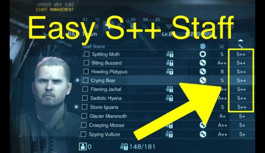 MGSV: Phantom Pain – Easy S++ Rank Staff (Metal Gear Solid 5)