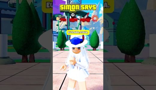 Simon Diz ou Você Será Banido no Roblox! ⛏️  #shorts