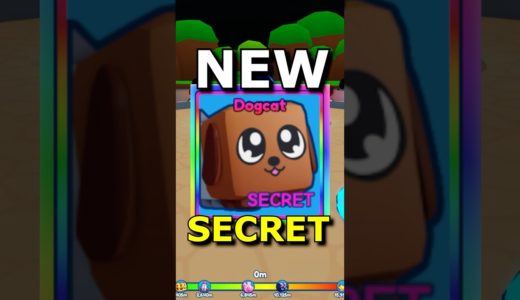 New DOGCAT Secret in Bubble Gum Simulator Infinity #bgsi #bubblegumsimulatorinfinity
