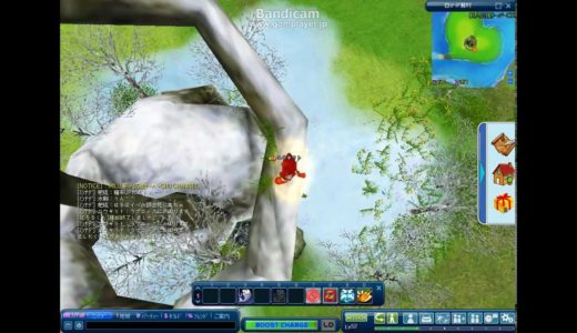 オンラインゲーム　MILU ラブロックに登る
