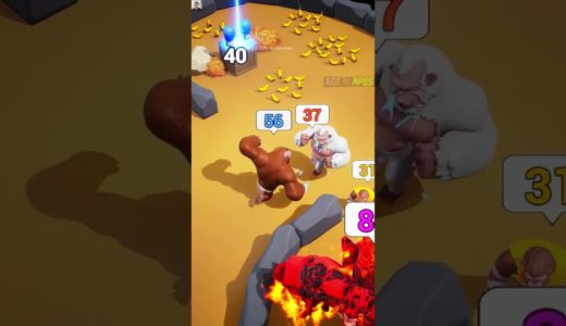 Age of Apes の広告レビュー、新レベル Rocket Ape Strike🍌🐵 #ゲーム #ゲーミング #面白い