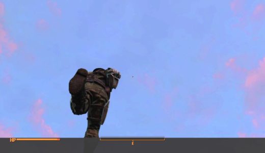 Fallout 4　水の上歩けてしまった・・・