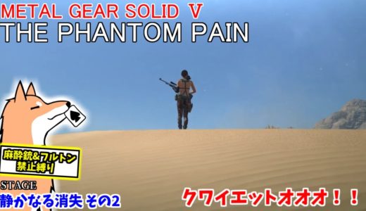 【メタルギアソリッド5】静かなる消失 その2　クワイエットと脱出しよう【ワチタヤ】 #57