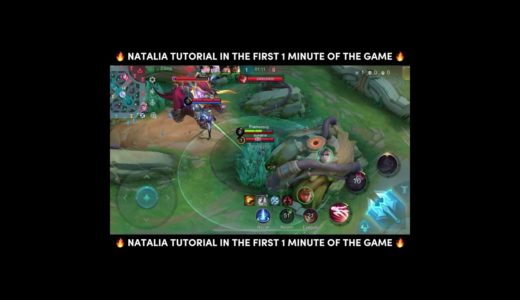 NATALIA TUTORIAL IN THE FIRST 1 MINUTE OF THE GAME 🔥