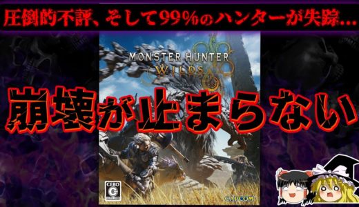 【モンハンワイルズの惨状…】1000万本売り上げたが