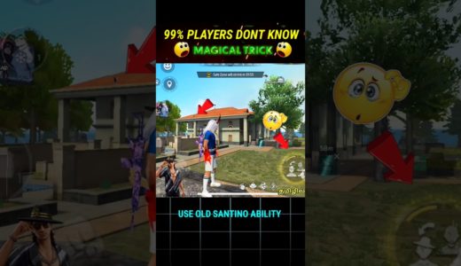 SANTINO NEW TRICK FOR BR PUSH🔥|OLD❌NEW SECRET✅|GARENAFREEFIRE MAX #shorts #freefiremax PYRO GAMING